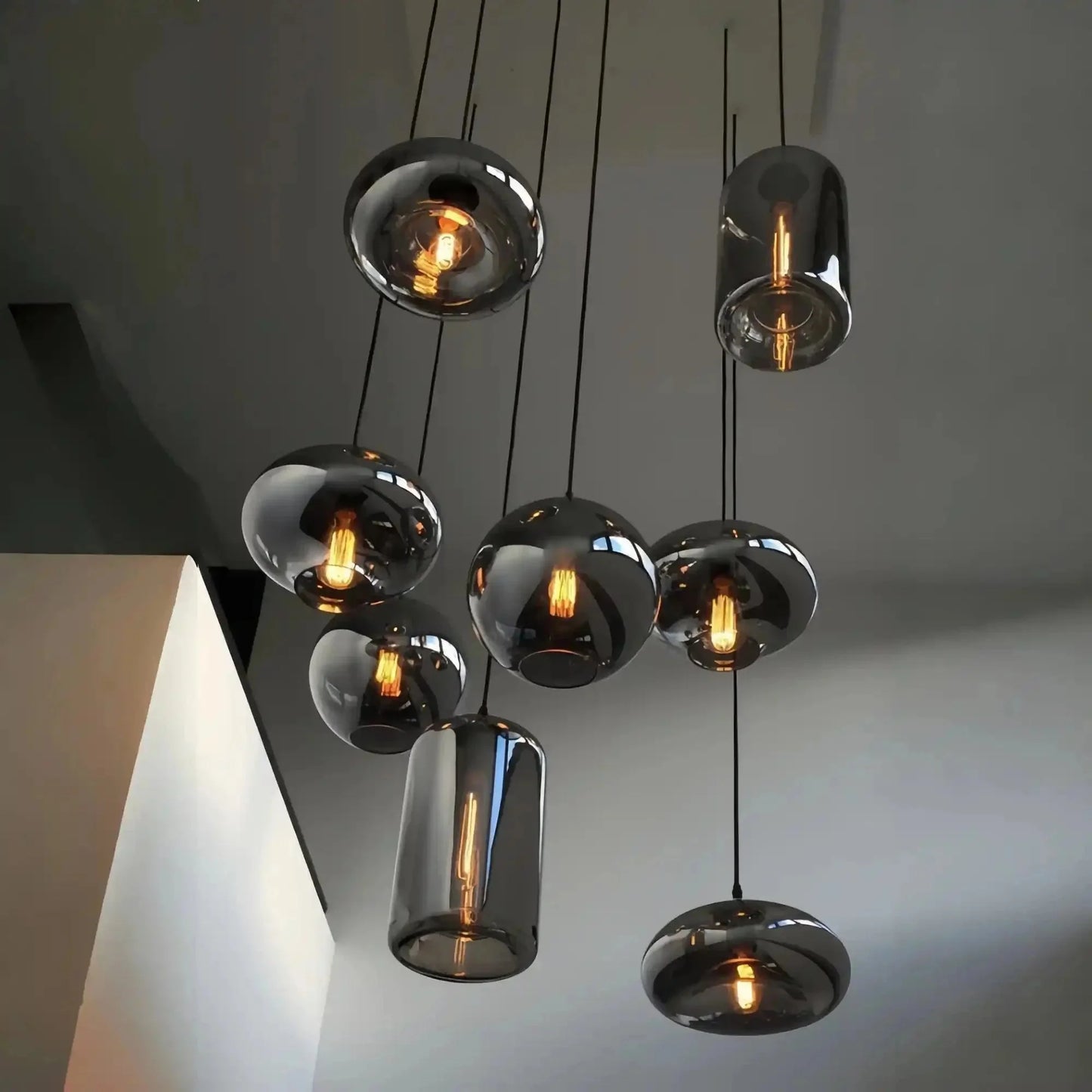 Modern Pendant Fixture light For 2 Story Foyer /Enterway /Staircase