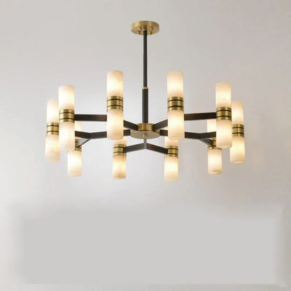 Moral Alabaster Round chandelier