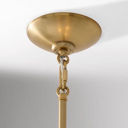 Murano Chandelier (22") White