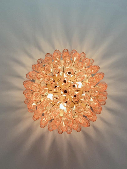 Murano Chandelier – Poliedri – 84 glasses