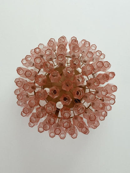 Murano Chandelier – Poliedri – 84 glasses