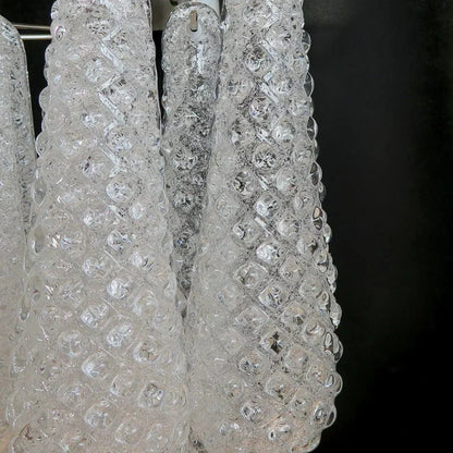 Murano Petals White Wall Light 13.4"