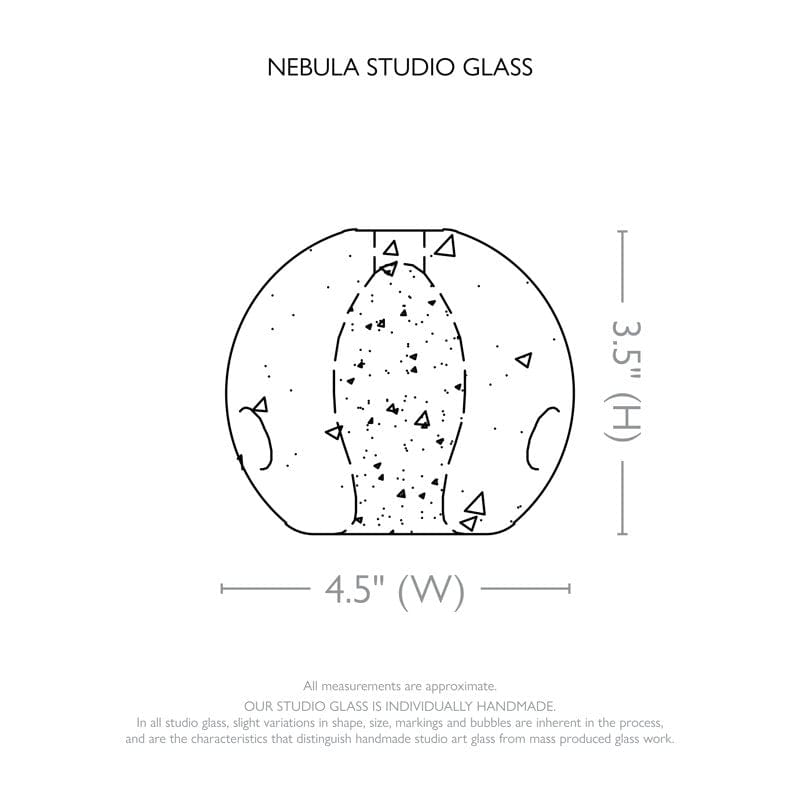 Nature inspired round crystal Chandelier