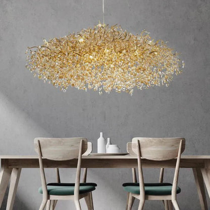 New Modern Light Luxury Branch Crystal Chandelier for Dining /Living Room