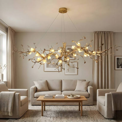 Noa Flower Branch Chandelier