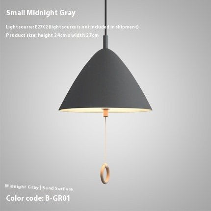 Nordic Creative Duplex Color Pendant Light