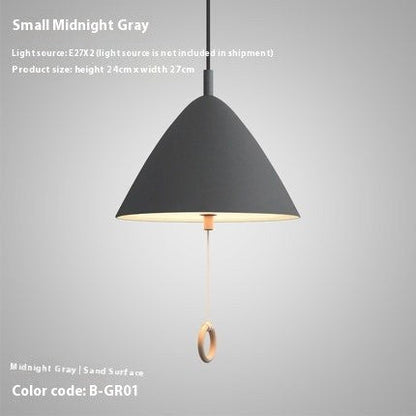 Nordic Creative Duplex Color Pendant Light