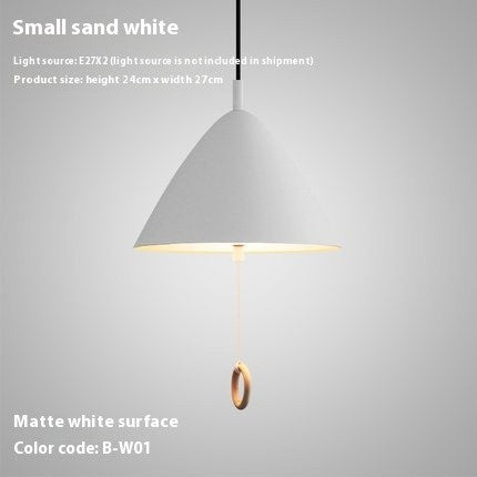 Nordic Creative Duplex Color Pendant Light