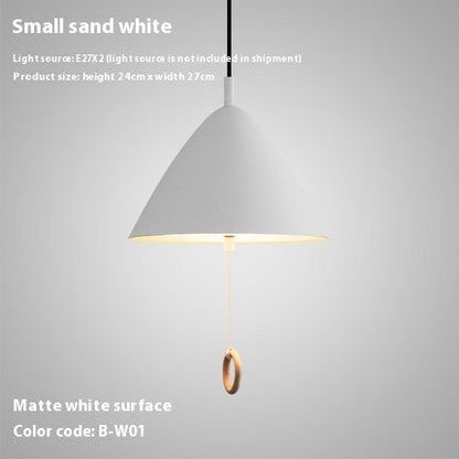 Nordic Creative Duplex Color Pendant Light