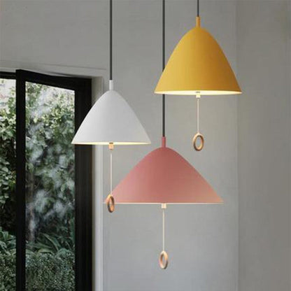 Nordic Creative Duplex Color Pendant Light