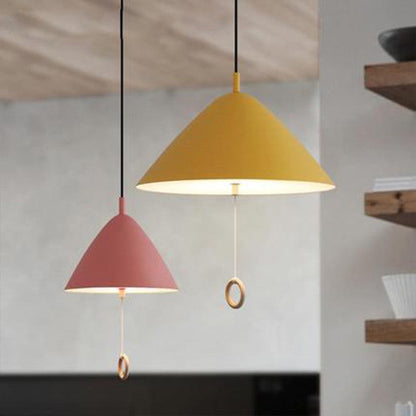 Nordic Creative Duplex Color Pendant Light