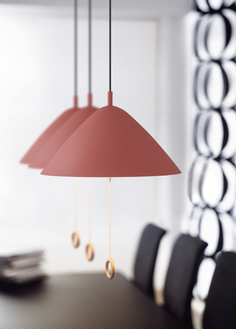 Nordic Creative Duplex Color Pendant Light
