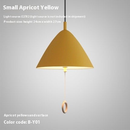 Nordic Creative Duplex Color Pendant Light