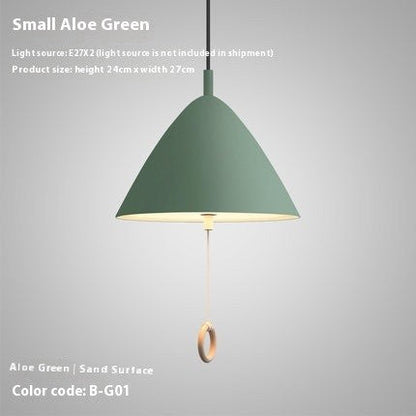 Nordic Creative Duplex Color Pendant Light