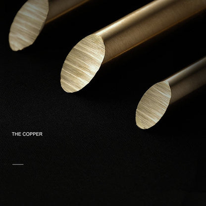 Nordic Luxury All-Copper Crystal LED Chandelier