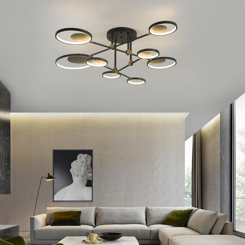 Nordic Modern Molecular LED Glass Ceiling Light