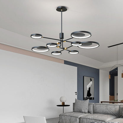 Nordic Modern Molecular LED Glass Ceiling Light