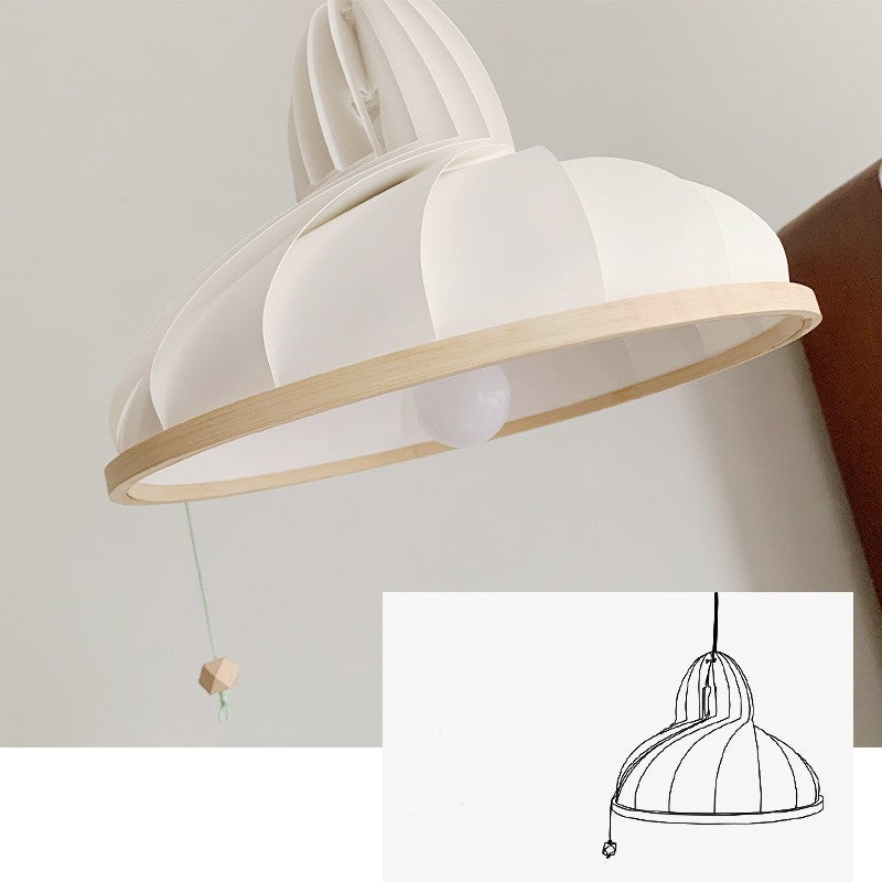 Nordic Origami Sun Lampshade Creative LED Chandelier