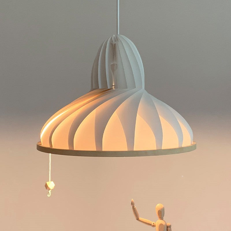 Nordic Origami Sun Lampshade Creative LED Chandelier