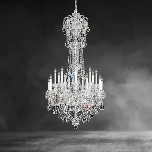 Oldie 23-light Crystal chandelier 36"