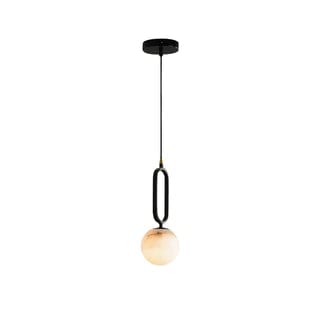 Orb Alabaster Pendant