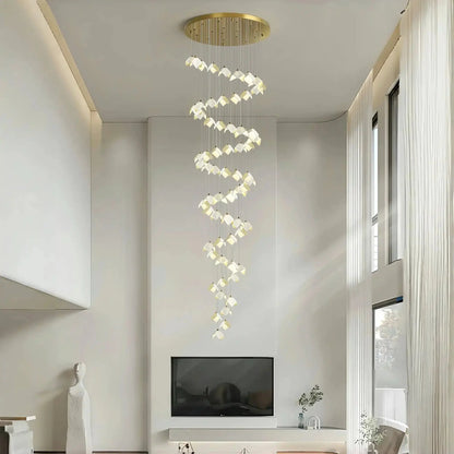 Orlani Bloom Cascade Stairs Chandelier
