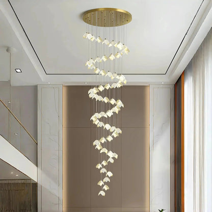 Orlani Bloom Cascade Stairs Chandelier