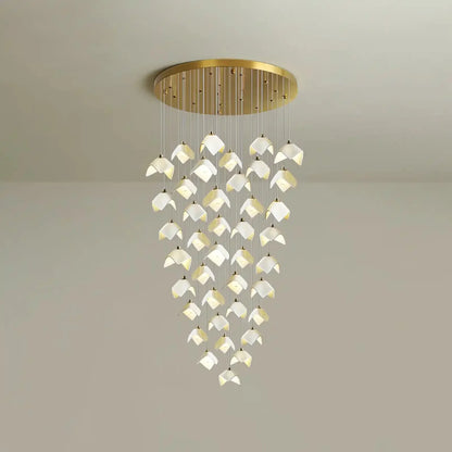 Orlani Bloom Cascade Stairs Chandelier