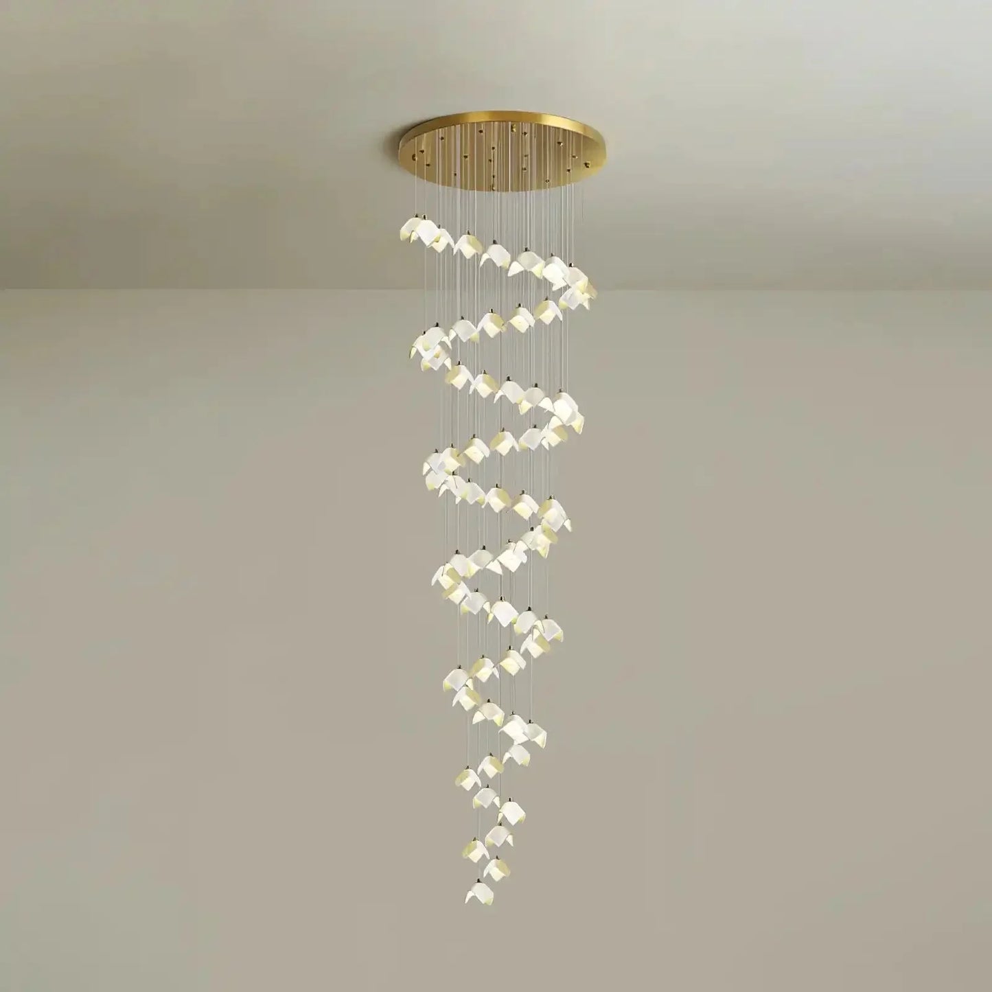 Orlani Bloom Cascade Stairs Chandelier