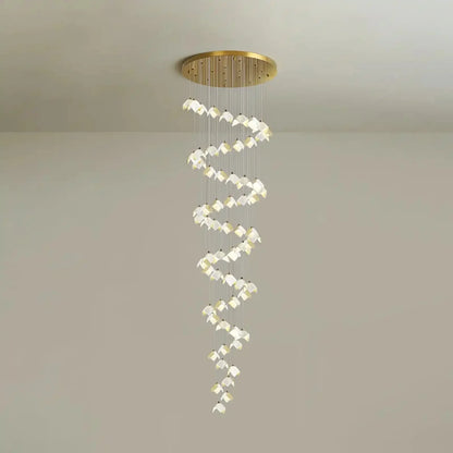 Orlani Bloom Cascade Stairs Chandelier