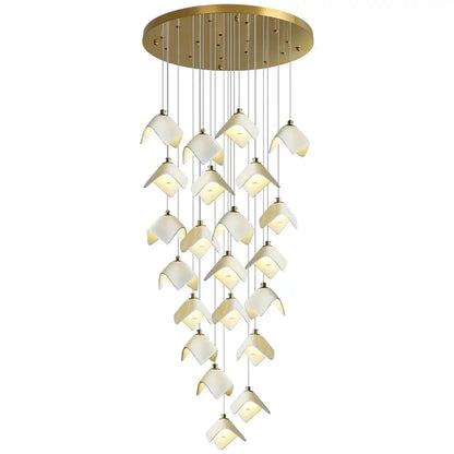 Orlani Bloom Cascade Stairs Chandelier