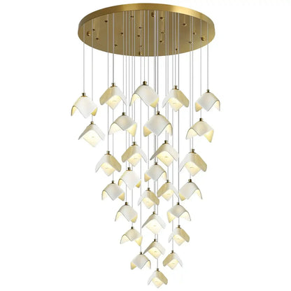 Orlani Bloom Cascade Stairs Chandelier