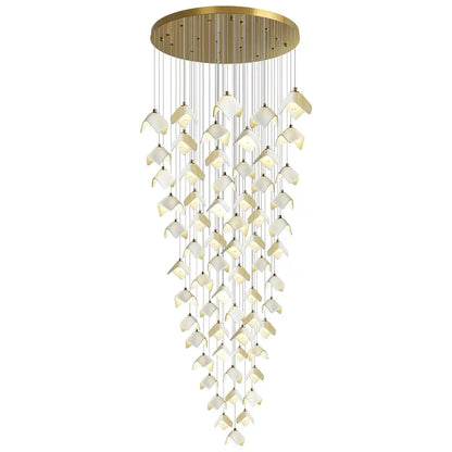 Orlani Bloom Cascade Stairs Chandelier