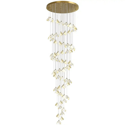 Orlani Bloom Cascade Stairs Chandelier