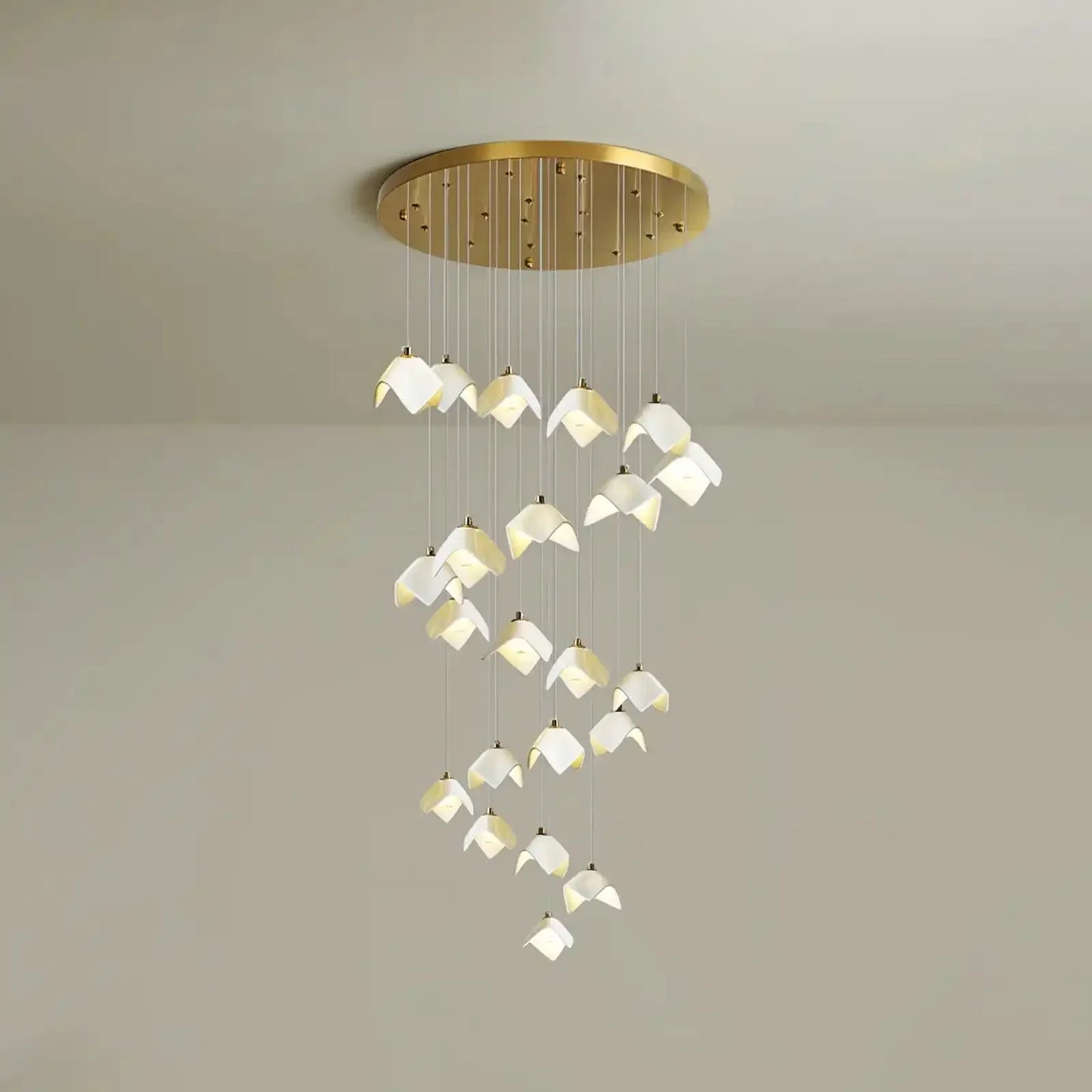 Orlani Bloom Cascade Stairs Chandelier