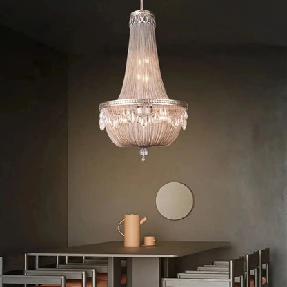 Oversize Modern Metal Art Luxury Crystal Chandelier for Duplex Hall/Staircase/Villa/Foyer