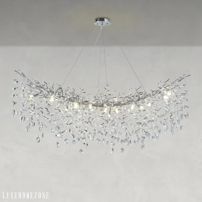 Solara Rectangular Tree Branch Chandelier 55" 72" Tree Branch