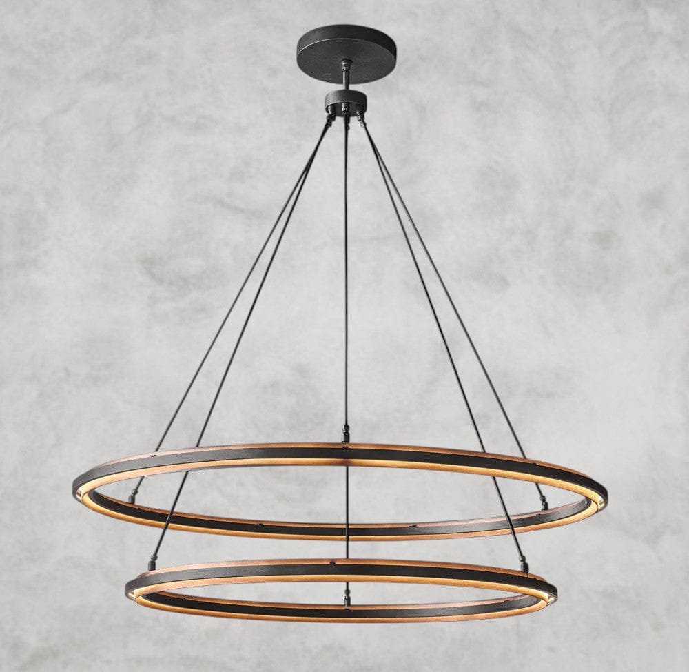 Peraalta Round Chandelier 36", 48", 60", 2-Tier 60"