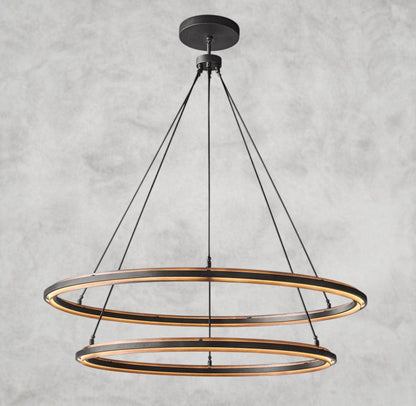 Peraalta Round Chandelier 36", 48", 60", 2-Tier 60"