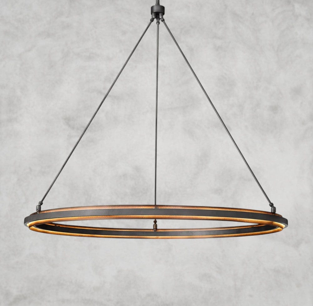 Peraalta Round Chandelier 36", 48", 60", 2-Tier 60"