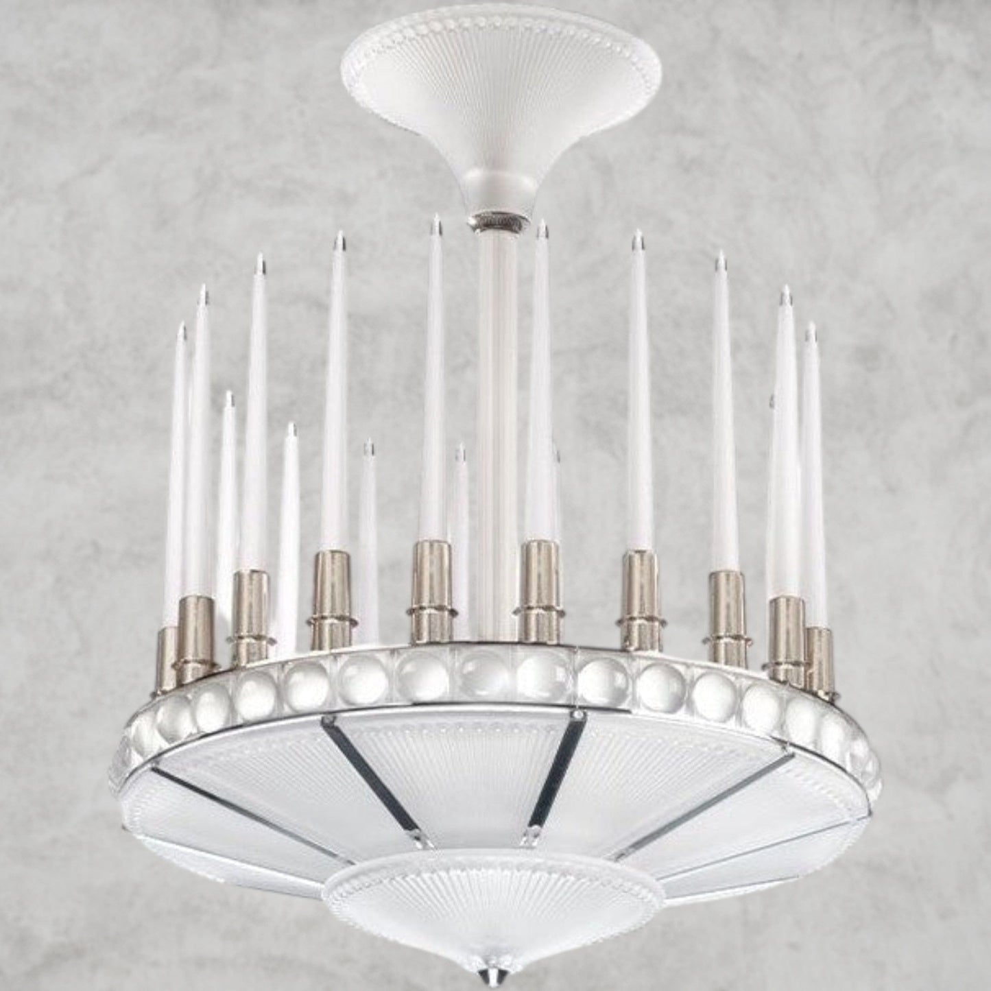 Perees Candles Chandelier 27D"