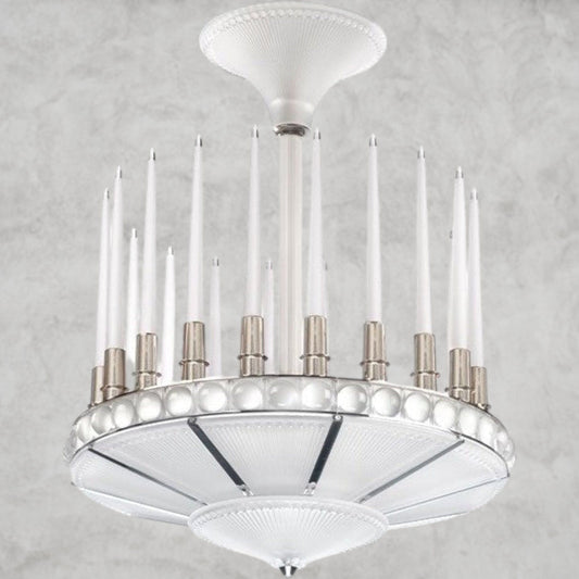 Perees Candles Chandelier 27D"