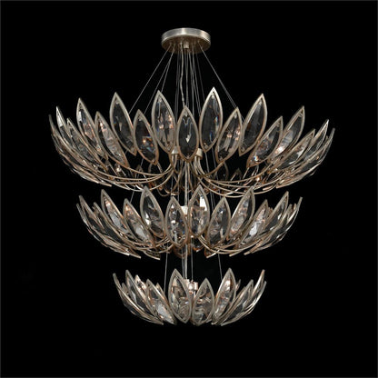 Petaaline 27 Light Three-Tier Chandelier