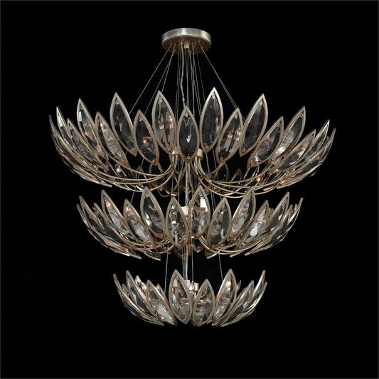 Petaaline 27 Light Three-Tier Chandelier