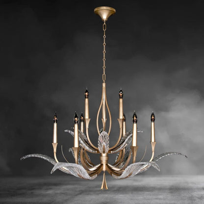 Pluume 9 Light Chandelier