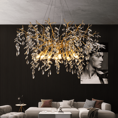 Postmodern Creative Crystal Branch Chandelier