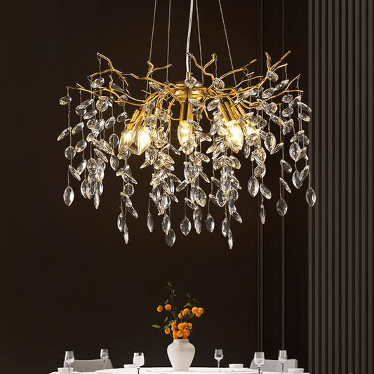 Postmodern Creative Crystal Branch Chandelier