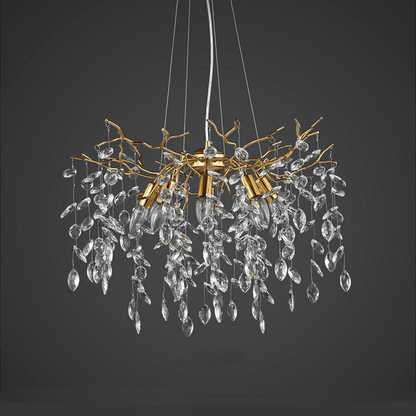 Postmodern Creative Crystal Branch Chandelier