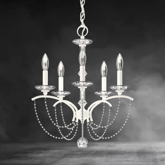 Priscilla Crystal Candlestick Chandelier 18"