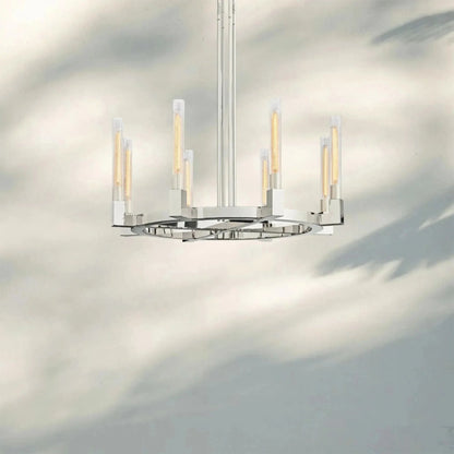 Pulse Candlestick Round Chandelier 36"48"60"72"
